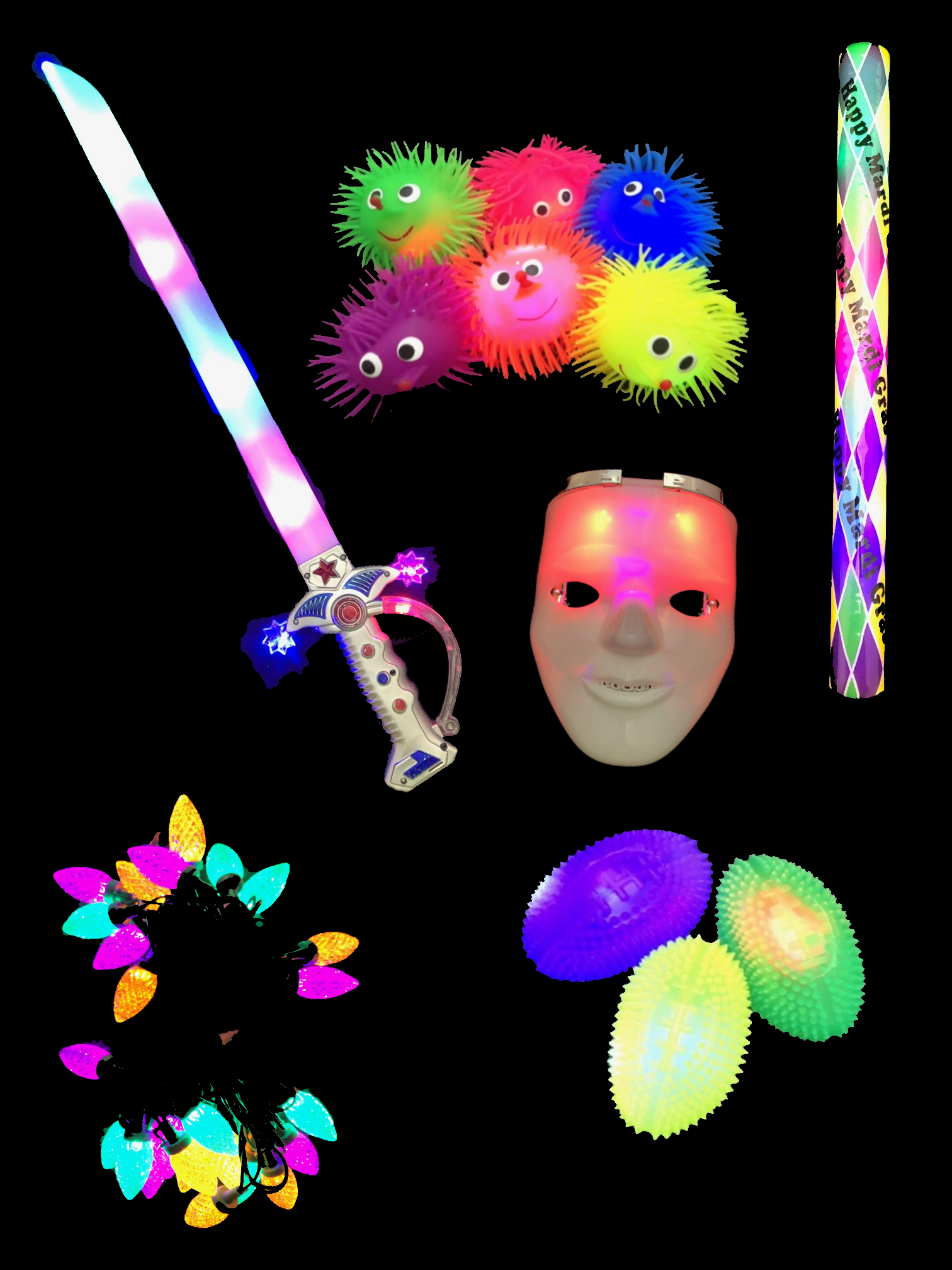 Throws / LED Toys, Trinkets, Throws