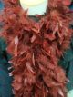 Feather Boa (Maroon)