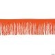 1-Ply Metallic Orange Fringe Skirting (10ft x 15in)