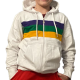 White Zip-up Hoodie - Kid's
