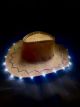 Light Up Suede Cowboy Hat in Brown