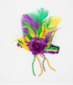 Headband - Sequin w/ Flower and Feather