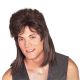 Wig- Mullet  (Brown)