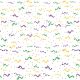 Mardi Gras confetti Border