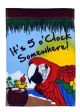 5 O'Clock Somewhere Garden Flag (12.5