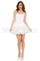 Dress - Petticoat Dress- (White)