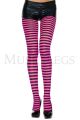 Striped Tights (Hot Pink/Black)