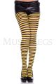 Striped Tights (Yellow/Black)