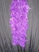 Feather Boa-Lavender with tinsel