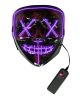 Mask- Adult LED Purple 