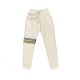 Joggers - White Sequin Striped