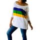 White Off Shoulder Jersey Top