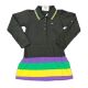 Black PGG Stripe Dress - Kid's