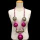 Big Bead - Pink/Silver