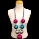 Big Bead - Pink/Blue/Silver