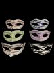 Glitter Zebra Mask