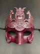 Roman Mans Mask in Pink and Silver