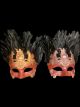 Roman Feather Mask (Red)