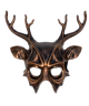 Copper deer mask halloween hunting party costume 