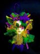 Mardi Gras Mask Hanging Ornament (11in)