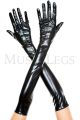 Gloves- Extra long metallic (Black)