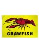 Crawfish - Horizontal Flag (3'X5')
