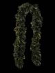 Feather Boa-Black with gold tinsel