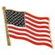 Lapel Pin - USA / American Flag