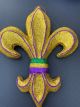3D Gold Fleur de Lis w/ PGG Band