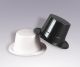 Plastic Top Hat (Black)