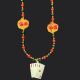 Flaming Dice & Cards Bead
