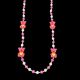 Pink Bear w/ Hearts Bead