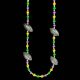 Black Football PGG Hand Strung Bead
