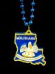 Louisiana Shape Flag Large Specialty Bead