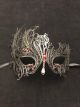 Fancy Metal Mask Red/Black