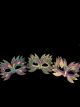 Fancy Glitter Mask - Purple, Green, Gold