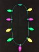 Light Up Bulb Necklace PGG ( Mardi Gras)