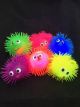 LED Puffer Balls Squishy Stress Relief Glowing Balls Light up Balls Multi Color Flashing Puffer Ball for Boys Girls Adults Goodie Bag Fillers Stocking Stuffers Party Favors Sensory Supplies