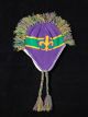 Mardi Gras Beanie w/ Mohawk