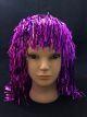 Wig- Tinsel  (Purple)