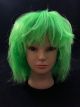 Wig- Synthetic Hair Wig (Neon Green)