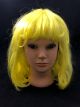 Wig- Synthetic Hair  (Neon Yellow)