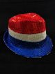 Flashing Fedora Red White Blue