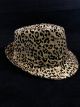 Leopard print Gold Flashing Fedora