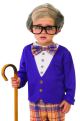 Little Old Man Boy's Costume