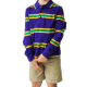 Purple Infinity Long Sleeve Polo - Kid's