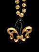 FDL Outline Black & Gold Large Specialty Bead