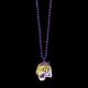 Rubber Tiger Head Side Face Large Specialty Bead