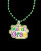 LED Mardi Gras Rubber Med. Bead