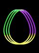 Glow Necklace- In Tube Purple, Green & Gold